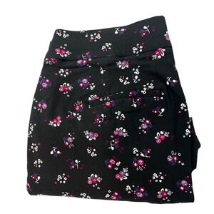 Lane Bryant The Allie Floral Print Pull On Career Pants with Pockets‎ Size 18R